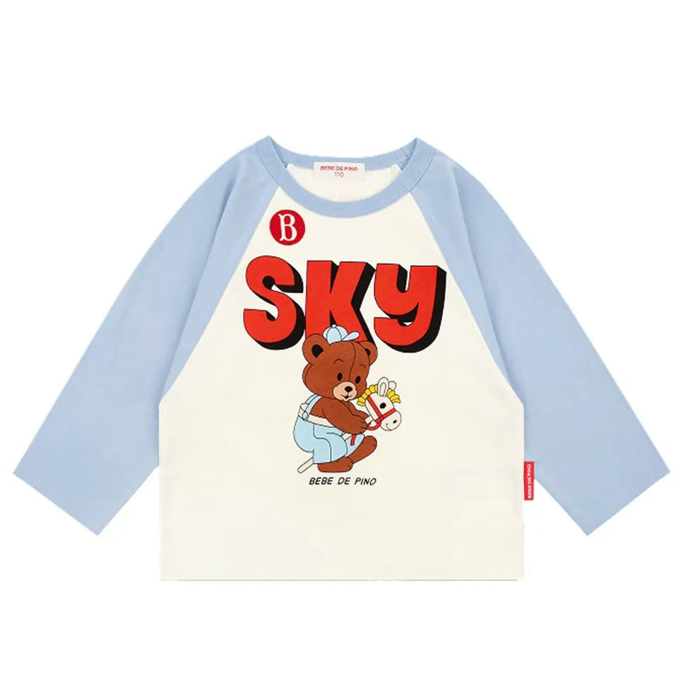 Autumn Kids Clothes Baby Girls hooded Jackets Cotton Sweatshirts Pants Sets Baby Boys Cartoon Coats Pullover Top Trousers Suits