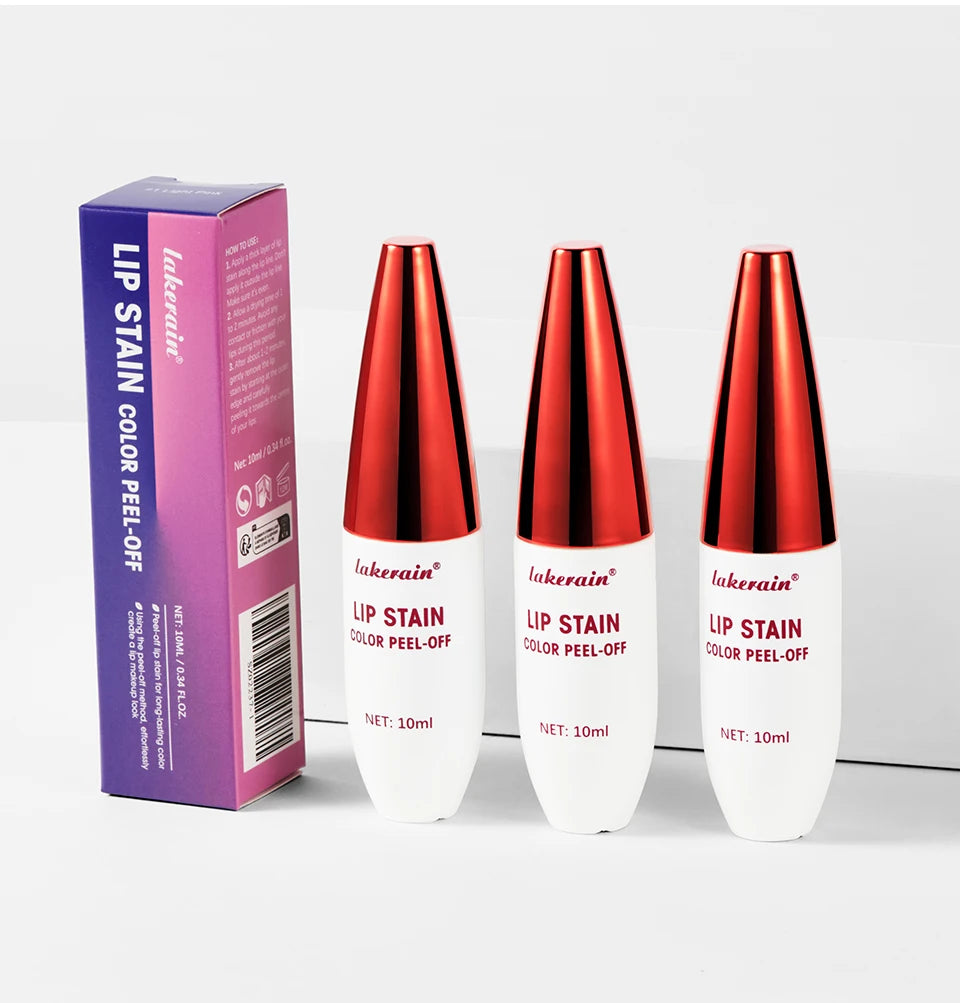 Lip Stain Peel Off 24 Hours Water Resistant Lipsticks Makeup Liquid Lipstick Matte Lipstick for Lips Stick Free Shipping Ink