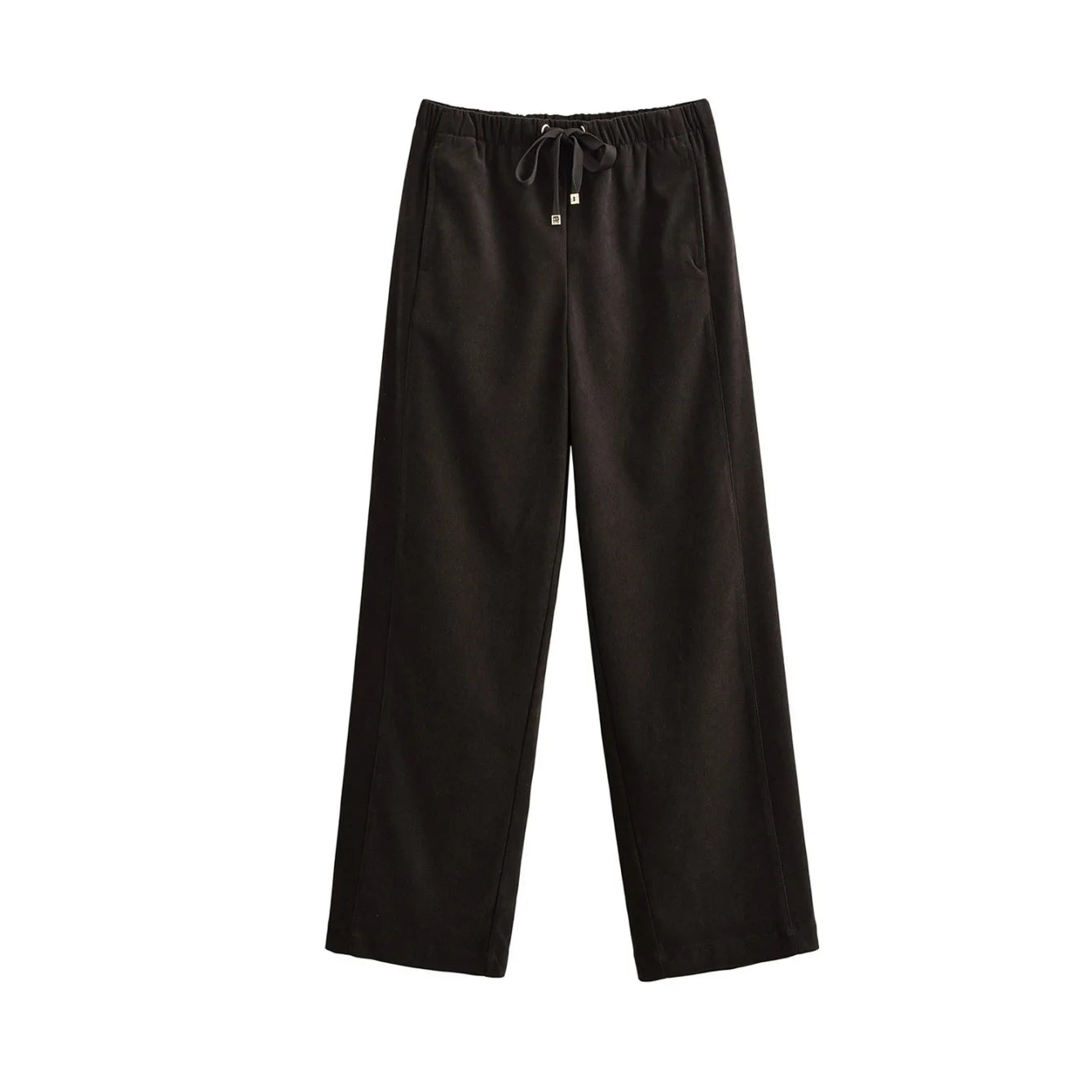 Women's Sports Pants Set Fashion Autumn Winter Female Hooded Bomber Jacket Coat + Lady Casual Chic Wide Leg Pants