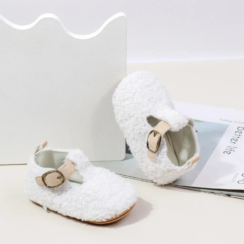 Winter Baby Girl and Boy Warm Non-slip Walking Shoes for Infants Cute Toddler Prewalkers High Quality Comfortable Shoes BMB4005