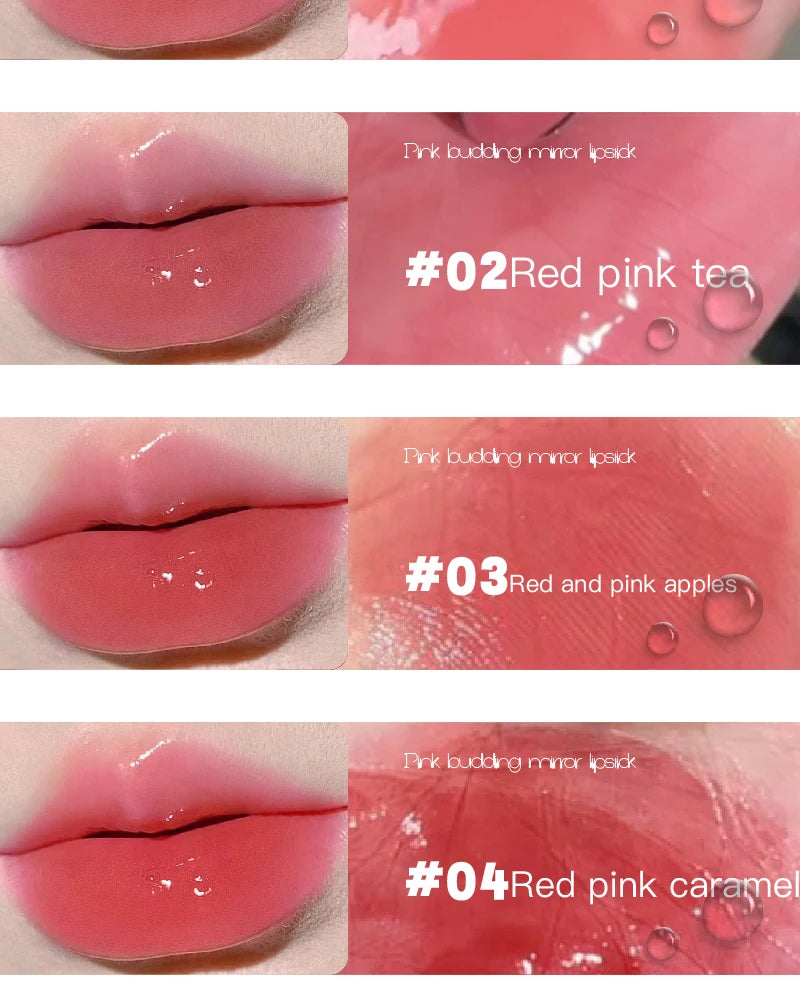 Mirror Lipstick Has A Smooth Texture Rich Color And Film Forming That Won't Dry Out Or Get Stuck Moisturizing And Pouty Lips