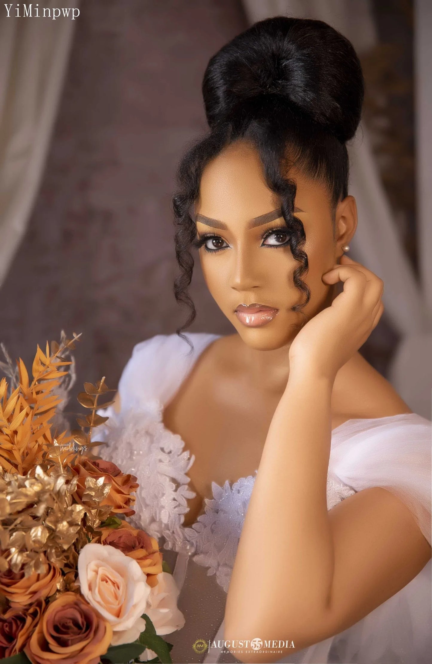 White Wedding Bride Robes Off Shoulder Split Inside Little Skirt Corset Appliques Bridal Shower Dress robes de mariee Customized