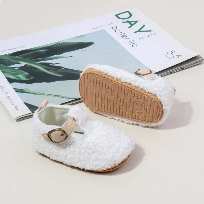 Winter Baby Girl and Boy Warm Non-slip Walking Shoes for Infants Cute Toddler Prewalkers High Quality Comfortable Shoes BMB4005