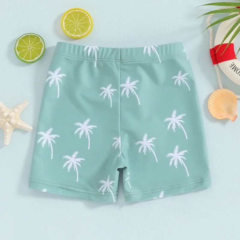 Toddler Baby Boy Swim Trunks Dinosaur Beach Shorts Swimming Shorts Swimsuit Swimwear Bathing Suits Board Shorts