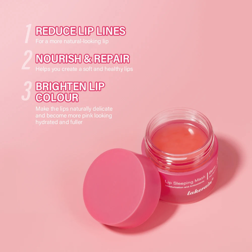 Lips Sleeping Hydrated Balm Nourishing Lip Mask Day Night Use Moisturize Protect Soften Lips Overnight Repair laneigemakeup