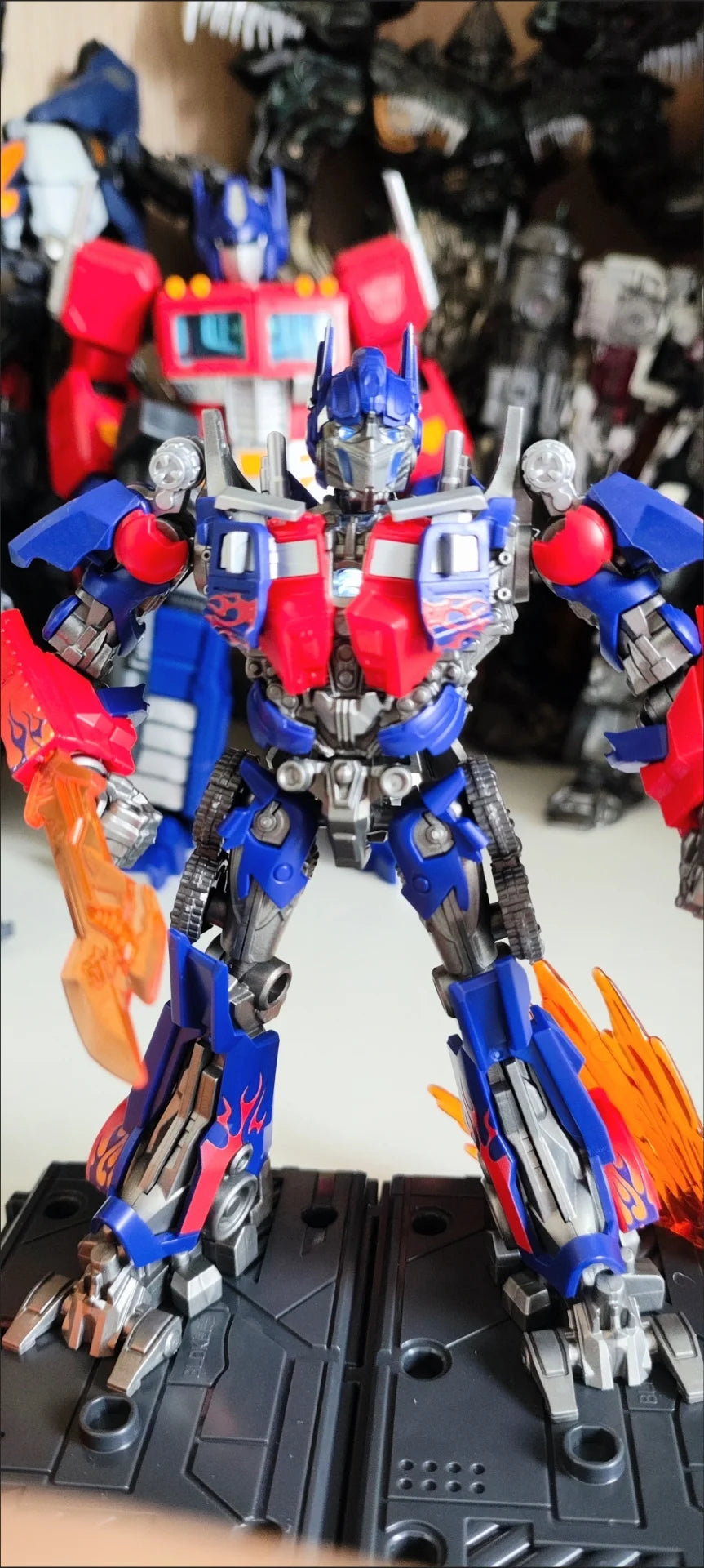 Blokees Transformers 2007 Optimus Prime Megatron Assembles Movable Model Classic Toys Christmas Gifts Model Toy