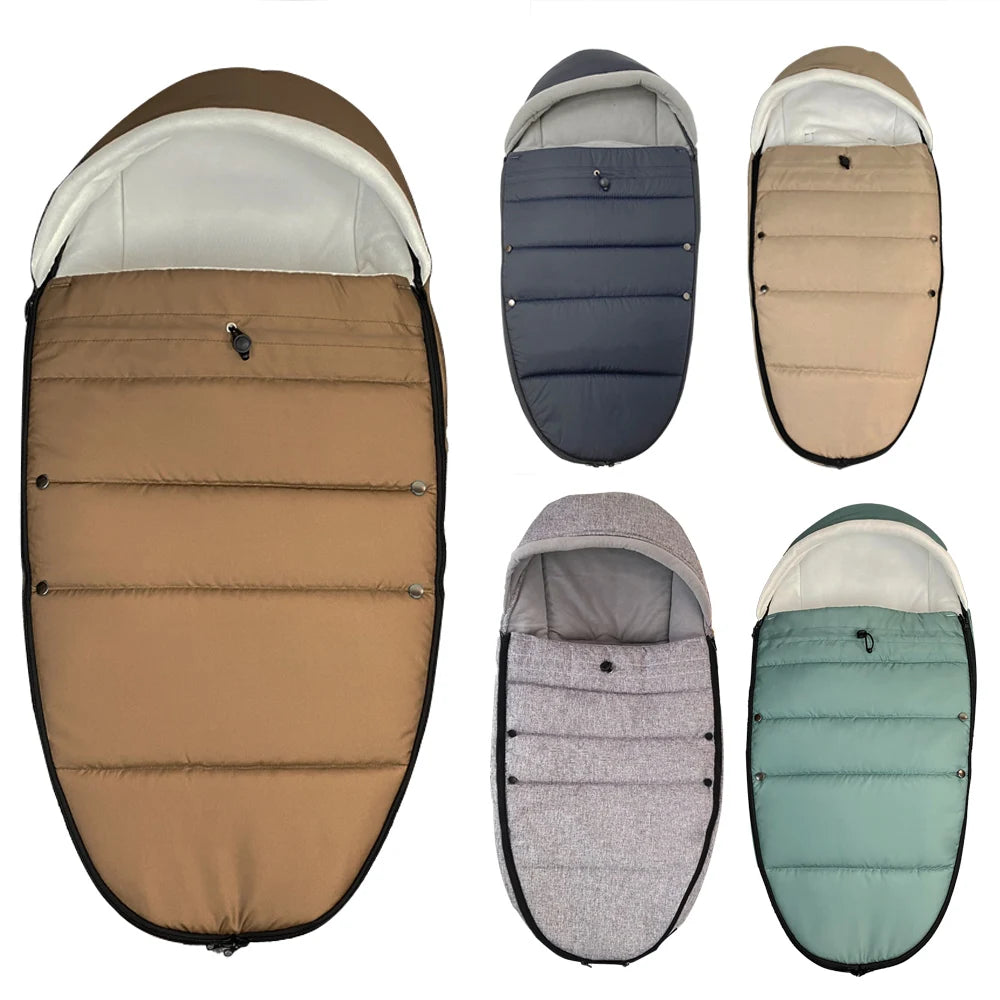 Universal 6-36M Winter Baby Stroller Footmuff Warm Sleep Sack Snowproof For Babytime yoyo2 Winter Baby Stroller Sleeping Bag