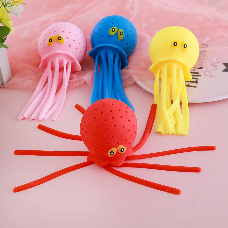 Children's Pool Bath Toys Squeeze OctopusToys And Dragon Dolls That Stare Into Given As Birthday Presents To Relieve Stress