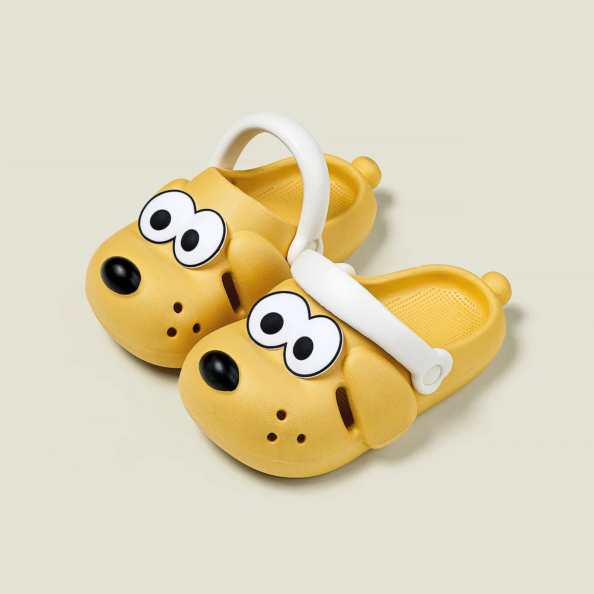 Kids Slipper Children's Hole Shoes New Cartoon Dog Animal Slipper EVA Baby Slippers Home Soft Anti-slip Girls' Slippers