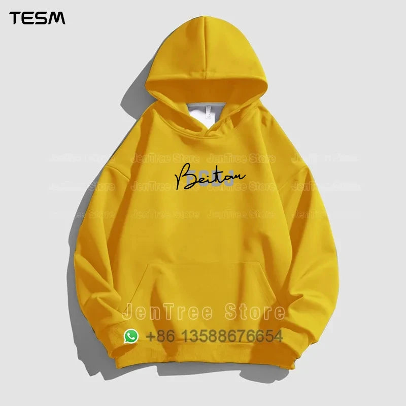 Spring Men Hoodie 3D Printed High-Quality Sweatshirt Casual Children Parent-Child Jacket Long Sleeves Loose Toe Sweater
