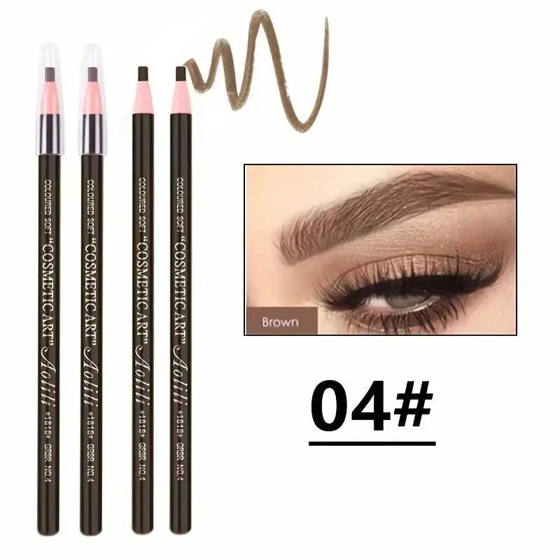 Tear Off Pull Line Eyebrow Pencil, Not Sharpen Need Eyebrow Pencil, Natural Color Rendering, Sweat Proof And Smudge Proof Eyebro