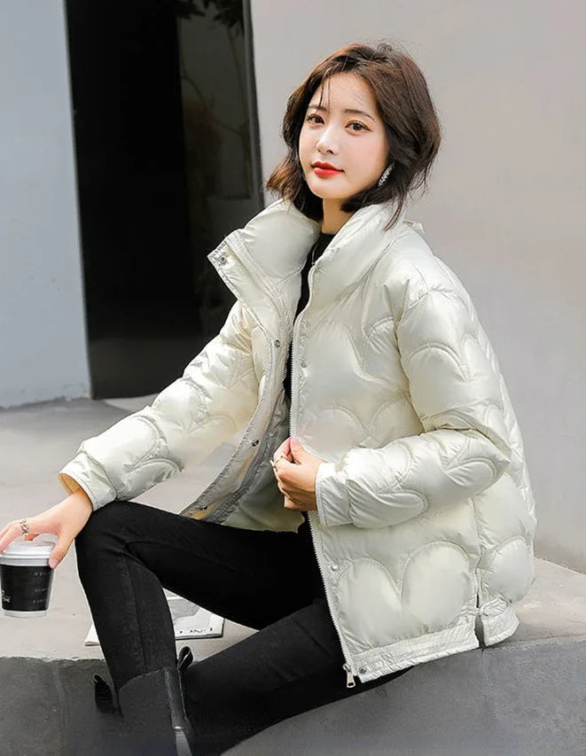 Warm Winter on Sale Down Coats for Women Short Luxury Outdoor Parkas Woman Clothes Youthful Offers Thick Lined 2025 Hot Jackets