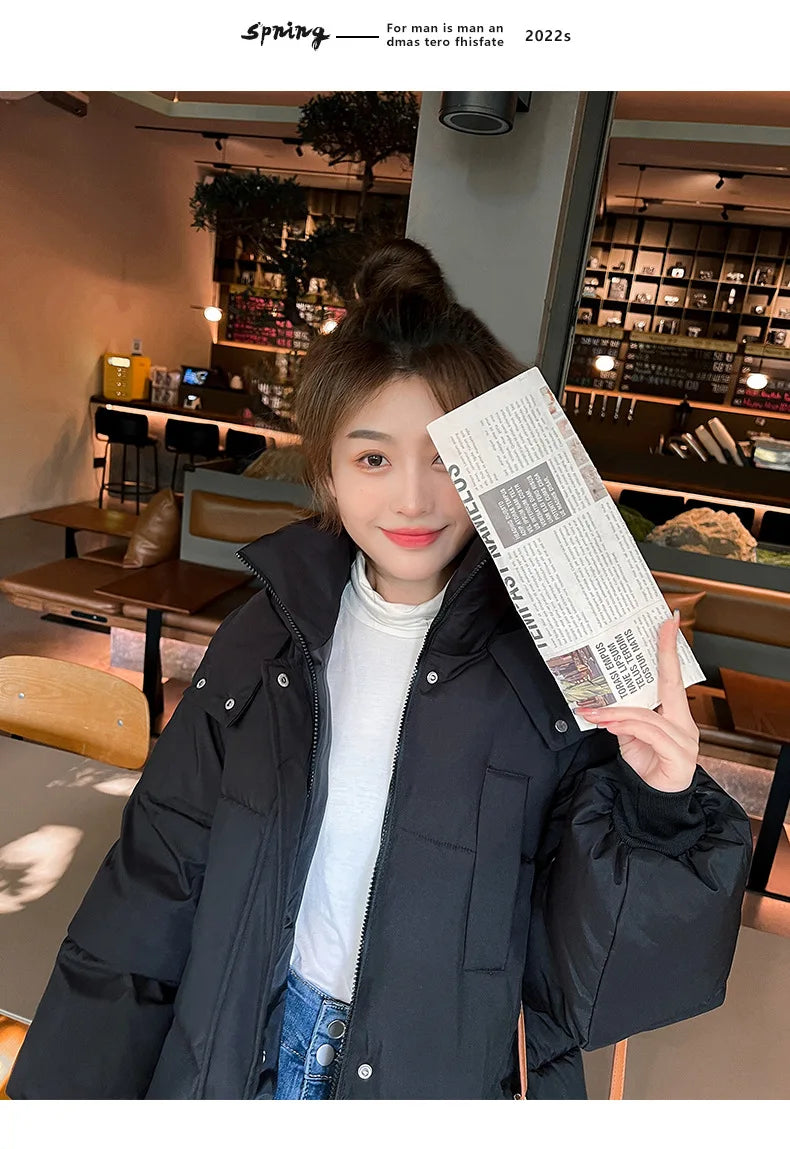Winter Women's Cold Coat Parkas Hooded Long Padded Jacket Jacket Plus Size Super Hot Coat Cheap Wholesale Snow Outercoat Korean