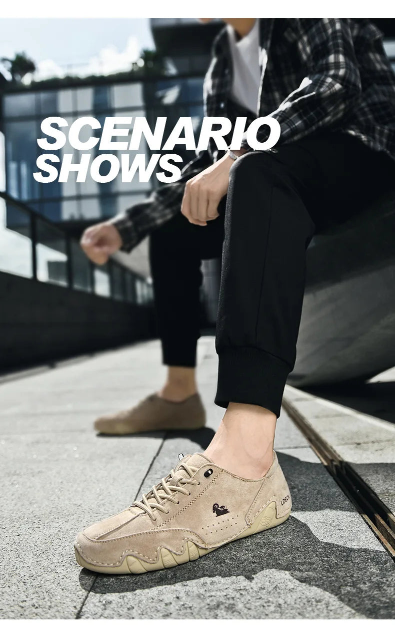 Men Casual Sneakers 2023 New In Ankle Boots Lace Up Males Shoes Fashion High Quality Loafers Men Luxury Casual Shoes Mocasines