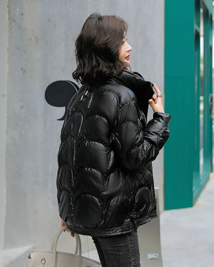 Warm Winter on Sale Down Coats for Women Short Luxury Outdoor Parkas Woman Clothes Youthful Offers Thick Lined 2025 Hot Jackets