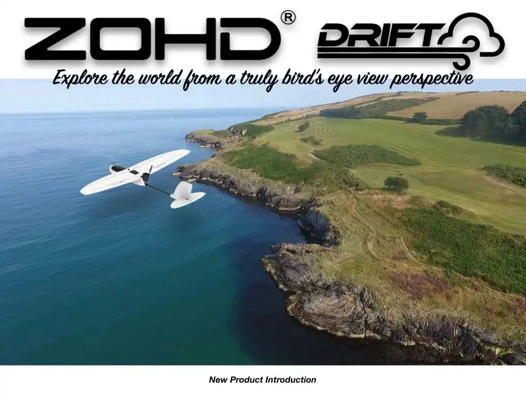 ZOHD Drift 877mm Wingspan FPV Glider AIO EPP RC Airplane PNP FPV Version Remote Control Aircraft Models Toys for Adults