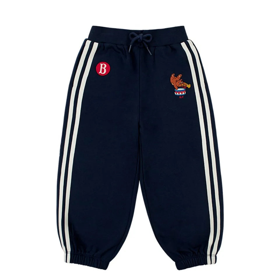 Autumn Kids Clothes Baby Girls hooded Jackets Cotton Sweatshirts Pants Sets Baby Boys Cartoon Coats Pullover Top Trousers Suits