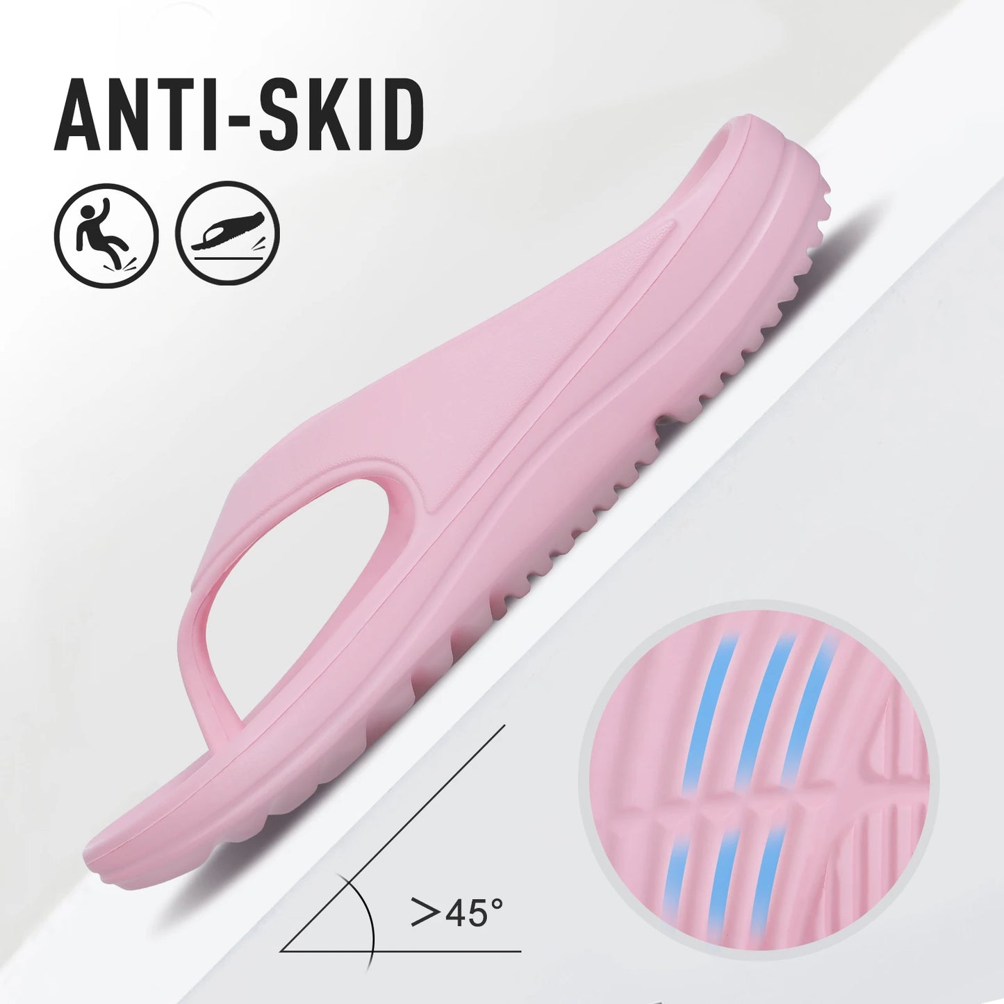 Smile Pop Orthopedic Women's Flip-flops Summer Sandals for Women Soft Summer Beach Shoes New Arch Support Recovery Flip Flops