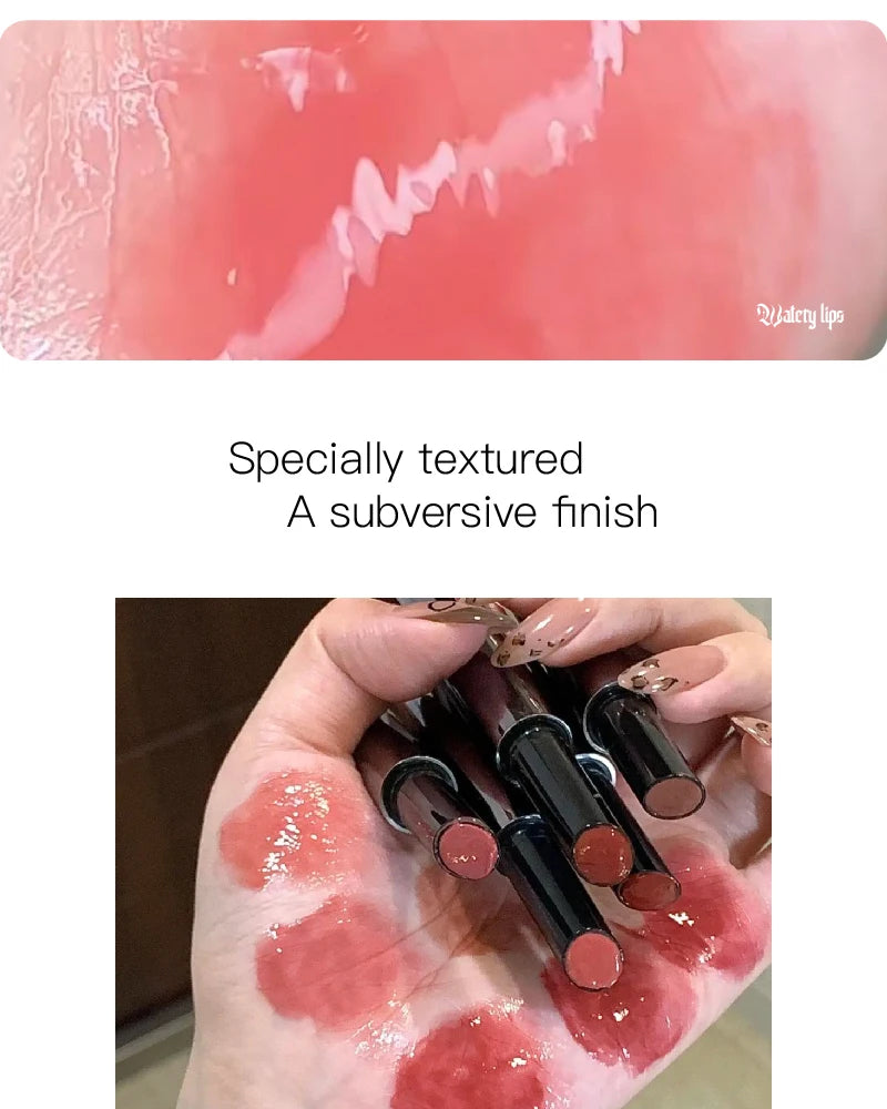 Mirror Lipstick Has A Smooth Texture Rich Color And Film Forming That Won't Dry Out Or Get Stuck Moisturizing And Pouty Lips