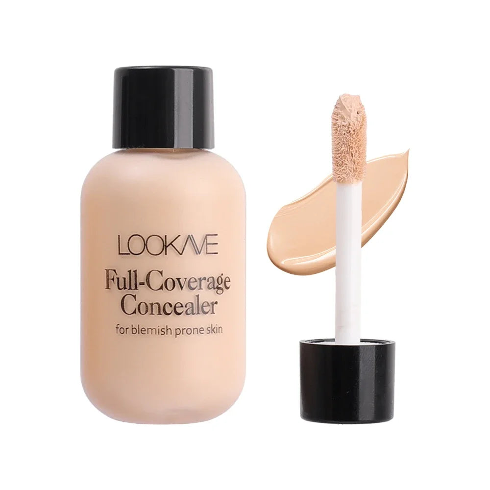 3 Colors Matte Liquid Concealer Makeup Waterproof Face Foundation Base Full Cover Concealer Whitening Face Cream Women Cosmetics
