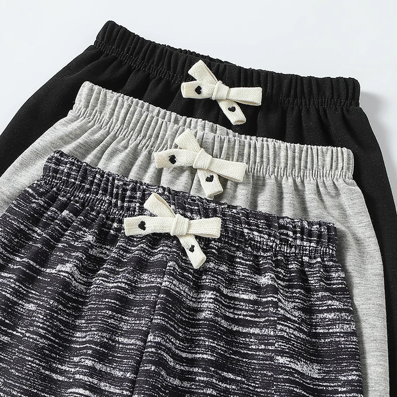 3/1 Piece Set Of Four Season Children's Sports Fashion Autumn Sweatpants For Boys And Girls Mixed With Multi Colored Harun Pants