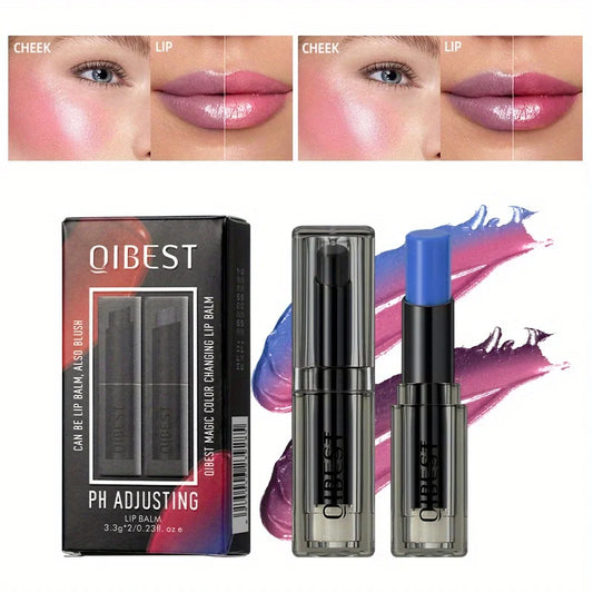 2Pcs/Set Magic Color Shift，Self-Adjusting Lipstick for Effortlessly Vibrant Lips, Color Change Lip Blam