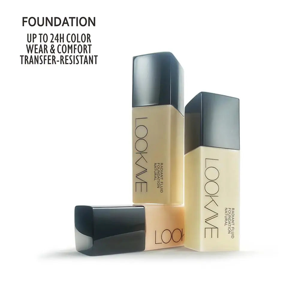Concealer Waterproof Liquid Foundation For A Long Time Non-Irritating Natural & Even Matte Finish Perfect Nude Makeup