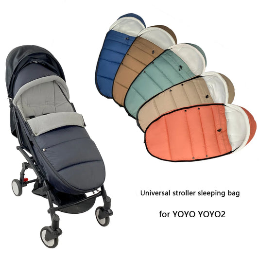 Universal 6-36M Winter Baby Stroller Footmuff Warm Sleep Sack Snowproof For Babytime yoyo2 Winter Baby Stroller Sleeping Bag