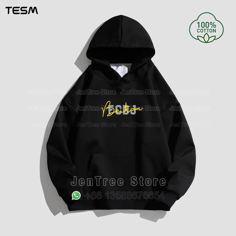 Spring Men Hoodie 3D Printed High-Quality Sweatshirt Casual Children Parent-Child Jacket Long Sleeves Loose Toe Sweater