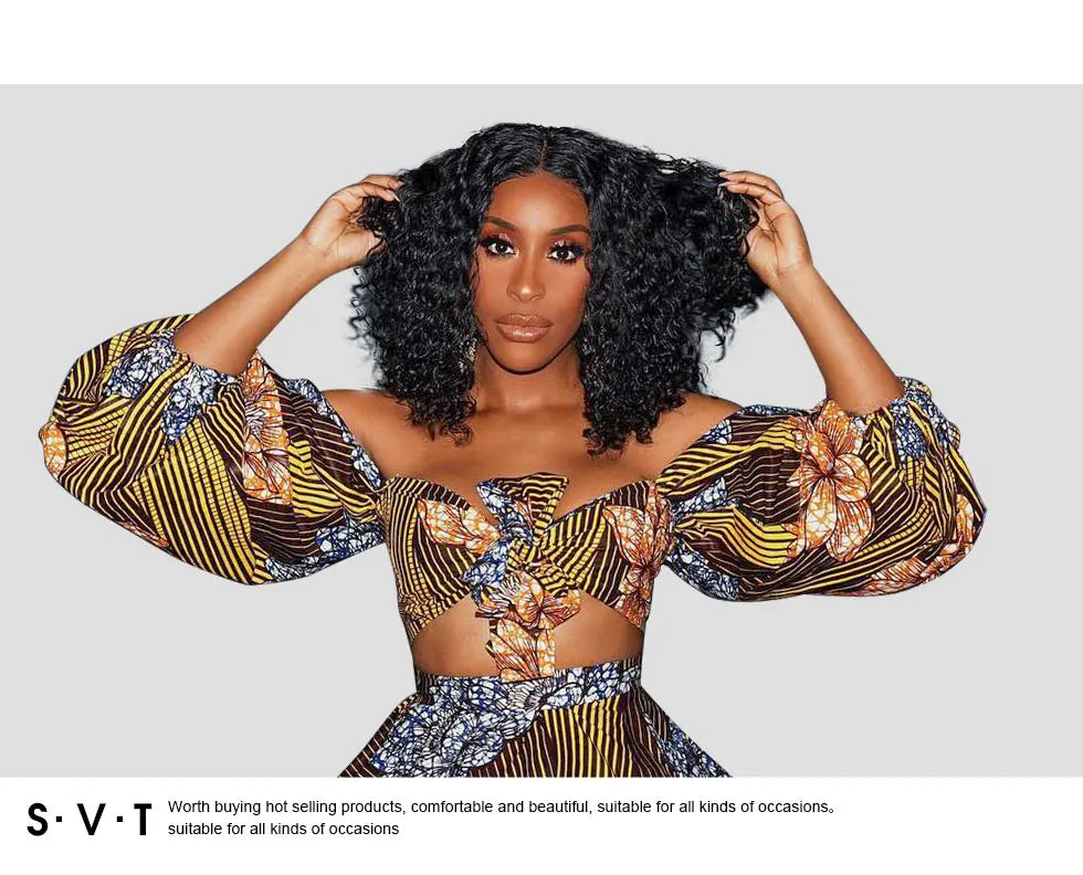 SVT Brazilian Water Wave Short Bob Lace Front Closure Wig Human Hair Wigs Wavy Curly Bob Frontal Wigs For Women Preplucked