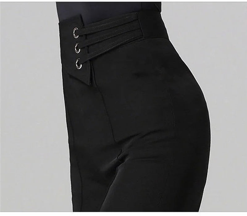 Spring/Summer Women's Trousers New Fashion High Waist Wide Leg Pants Female Casual Straight Leg Pants Lady Dancing Pants