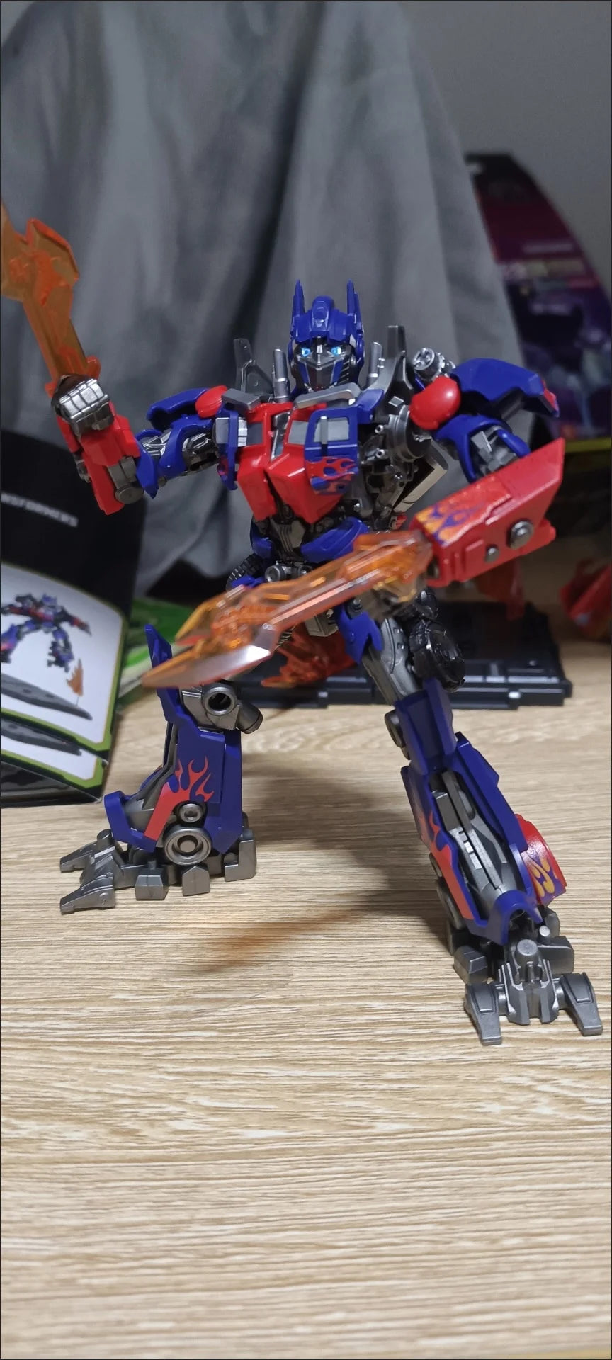 Blokees Transformers 2007 Optimus Prime Megatron Assembles Movable Model Classic Toys Christmas Gifts Model Toy