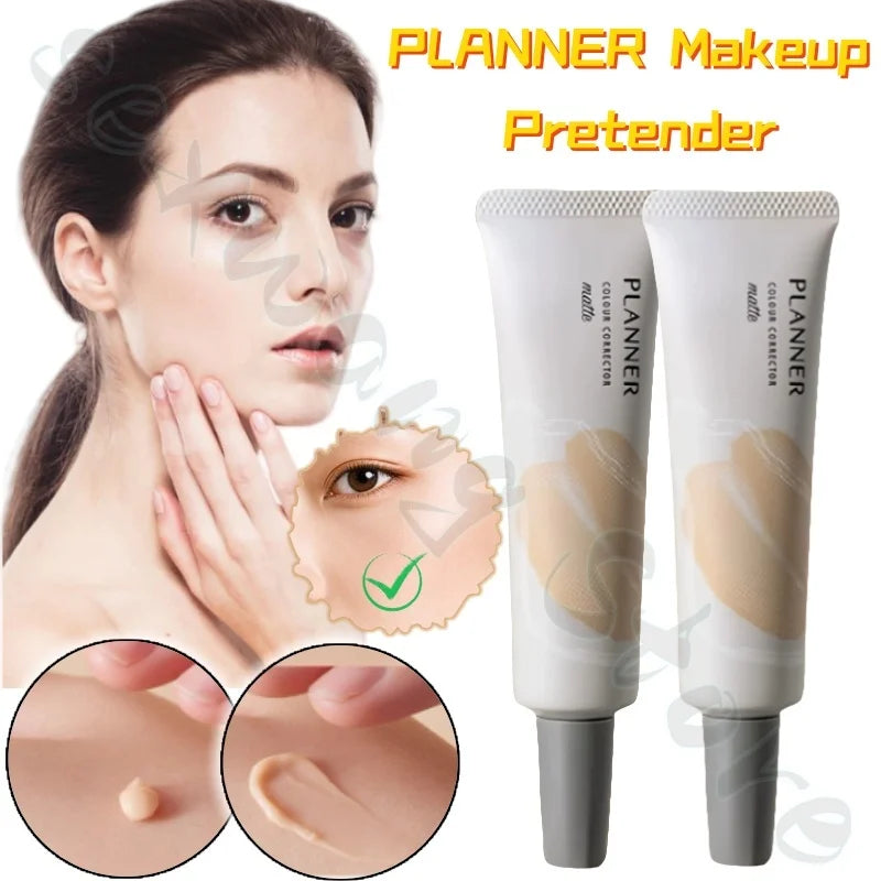 PLANNER makeup pre-breast long-lasting makeup feel is not easy to remove makeup and reduce oil-bearing and invisible pores