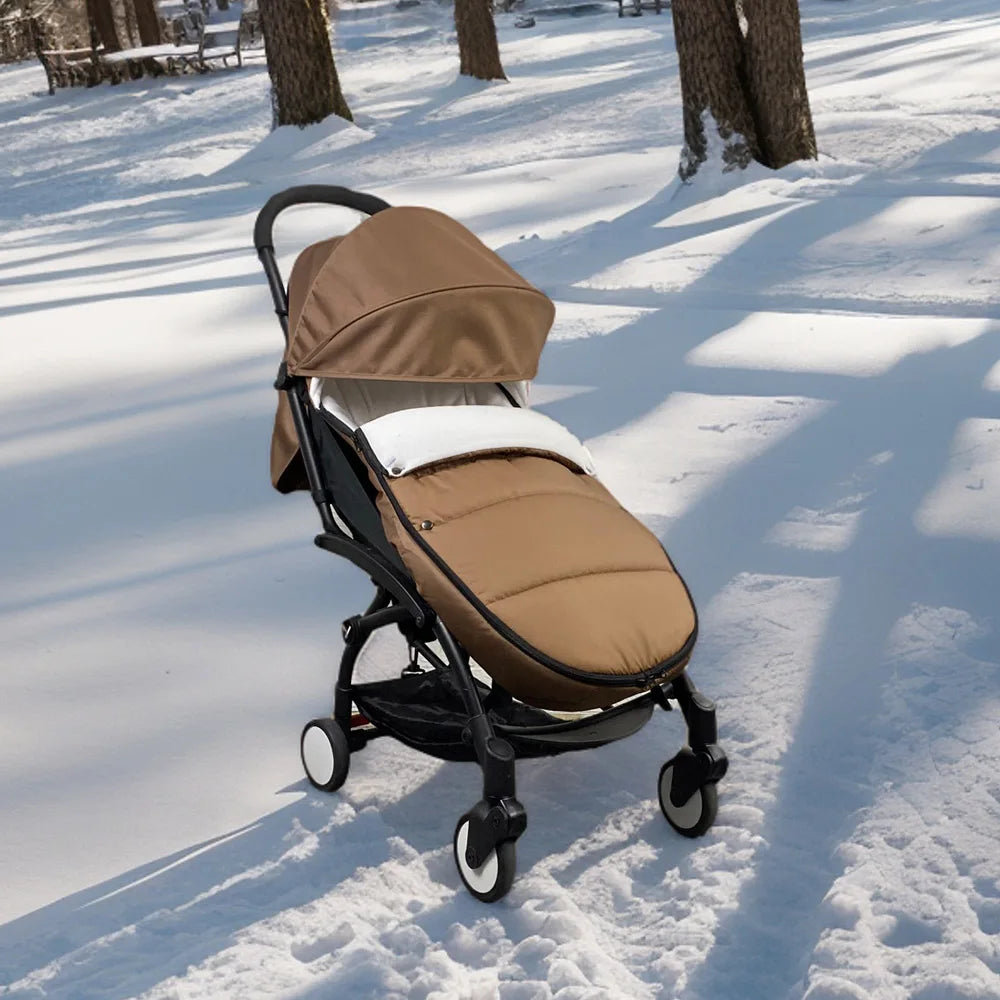 Universal 6-36M Winter Baby Stroller Footmuff Warm Sleep Sack Snowproof For Babytime yoyo2 Winter Baby Stroller Sleeping Bag
