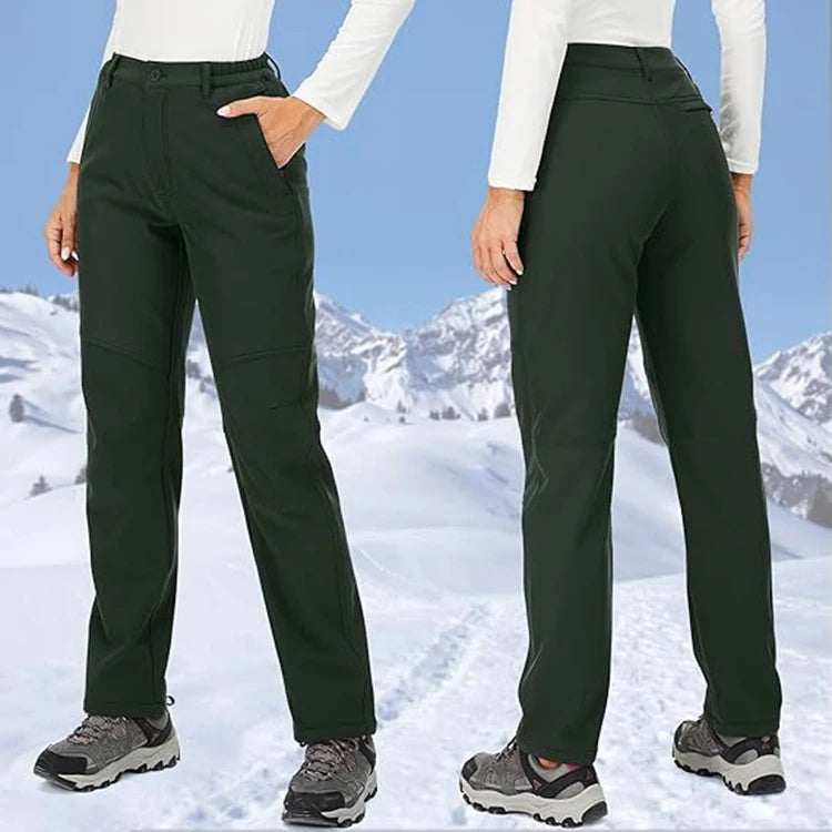 Women Winter Pants Are Warm, Waterproof, Windproof, Camping, Outdoor Travel, Mountain Climbing, Cycling, Sports Pants