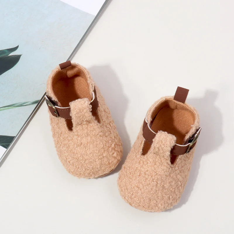 Winter Baby Girl and Boy Warm Non-slip Walking Shoes for Infants Cute Toddler Prewalkers High Quality Comfortable Shoes BMB4005