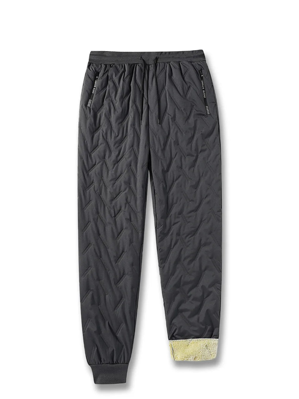 New Thickened Winter Pants Men Windproof Warm-Keeping Sweatpants Lambswool Casual Down Cotton Male Trousers Joggers Sportwear