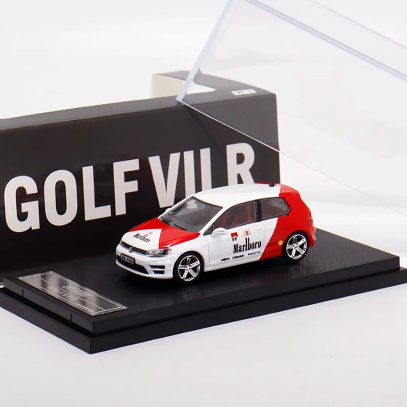 ZOOM 1:64 Scale VW Golf 7R 7 Generation Travel Car Alloy Car Model Classics Adult Souvenir Gift Static Display