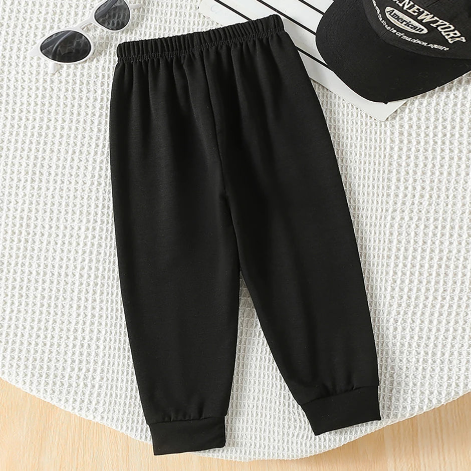 3/1 Piece Set Of Four Season Children's Sports Fashion Autumn Sweatpants For Boys And Girls Mixed With Multi Colored Harun Pants