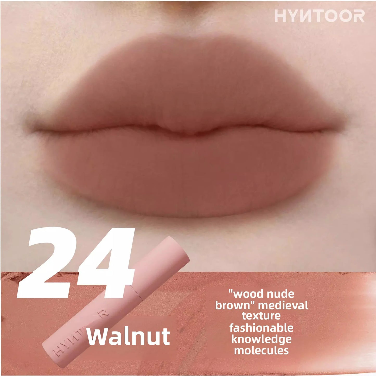 HYNTOOR Future Fantasia Planet 3D Mirror Lip Gloss Shining Brightly Removing Dead Skin Weakening Lip Lines Makeup