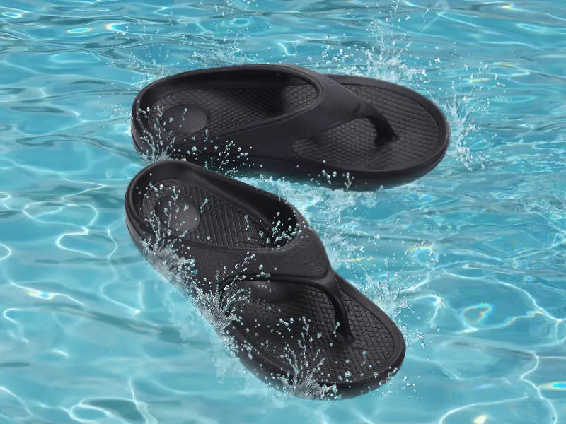 Smile Pop Orthopedic Women's Flip-flops Summer Sandals for Women Soft Summer Beach Shoes New Arch Support Recovery Flip Flops