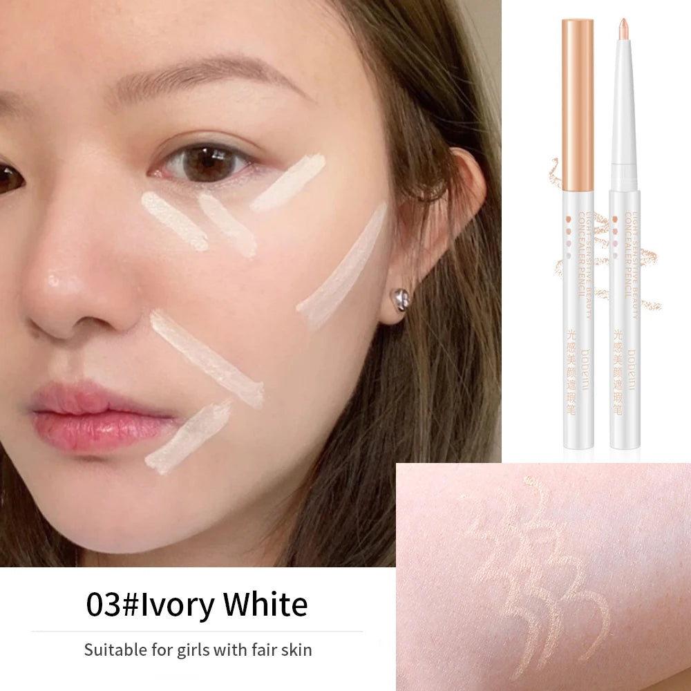 Matte Concealer Pen Full Coverage Face Acne Marks Foundation Cream Lasting Waterproof Moisturizing Eyebrow Lip Contouring Makeup