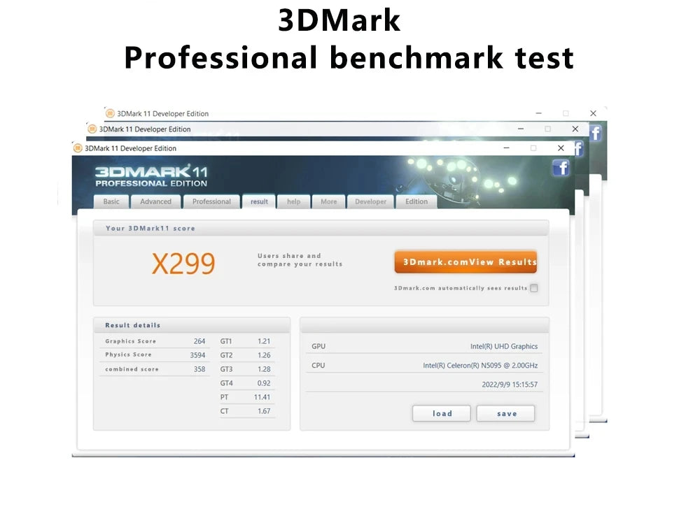 Laptop Intel N5095 15.6 Inch 32GB RAM 2TB SSD DDR4 Windows 11 Fingerprint Unlock Backlit Keypad HD Camera BT4.2 Computer PC