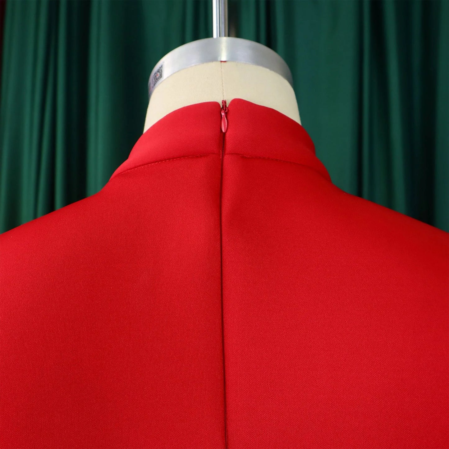 Elegant Party Dresses for Woman 2024 Luxury Bow Collar Short Sleeve High Waisted A Line Pleated Ankle Length Birthday Party Robe