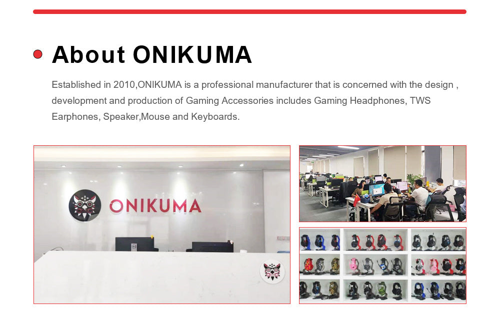 ONIKUMA X15pro, Wired Gaming Headset With Detachable Cat Ears, RGB, Removable Mic, Compatible With PC Mobile, Over-Ear Luminous Wired Gaming Headset