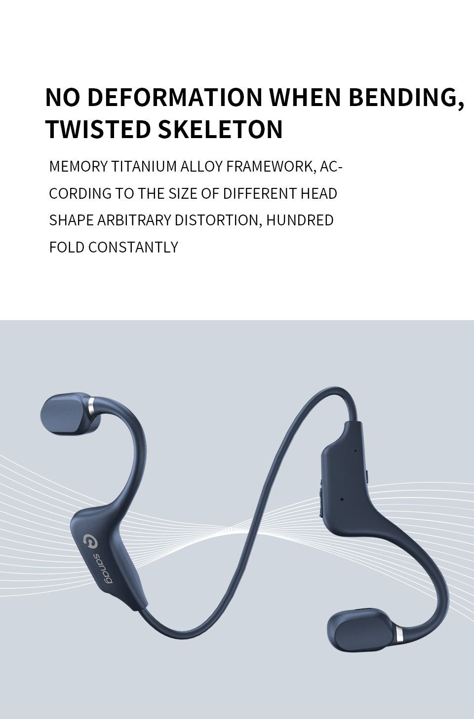 [Sanag Bone Conduction] Sanag True Bone Conduction Headphones A5X - Targeting Shao Yin $100+ Bone Conduction