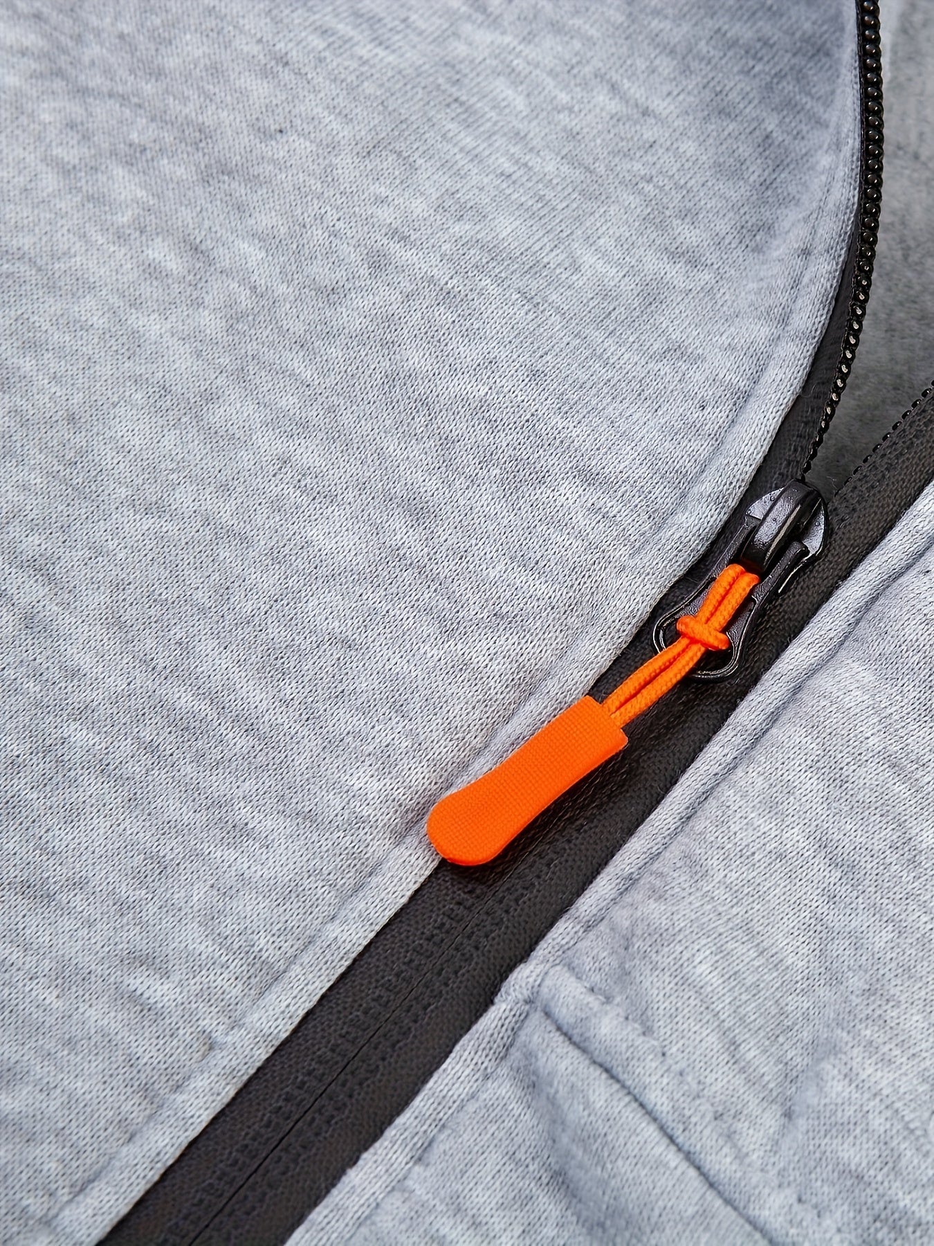 Mens Essential Zip-Up Hoodie - Long Sleeve, Lightweight, Gym-Ready Jacket for Spring & Fall