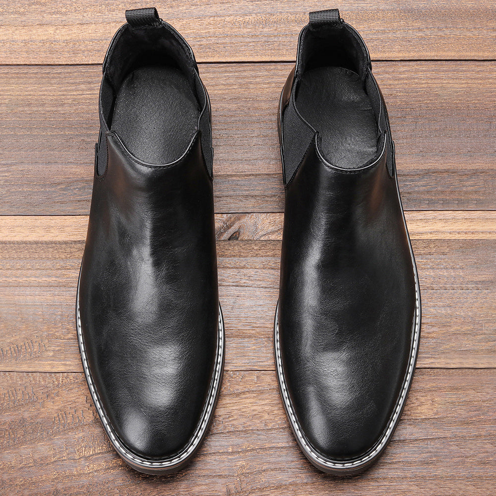 Soft In Sole Men's Comfortable Chelsea Boots Fashion Slip On