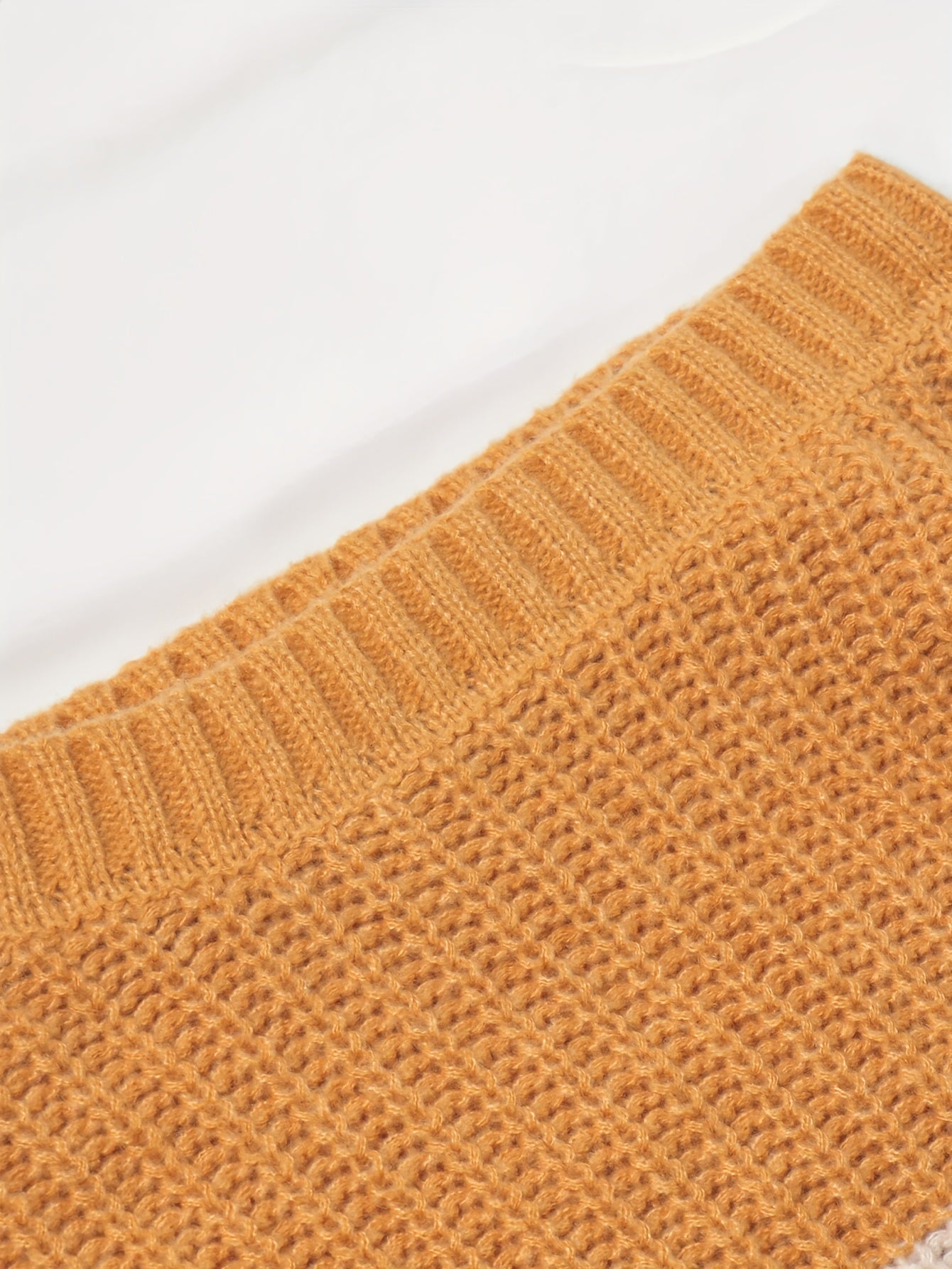 Fall/Winter Chic: Off-Shoulder Color Block Knit Sweater - Casual, Comfy, and Stylish Long Sleeve Top